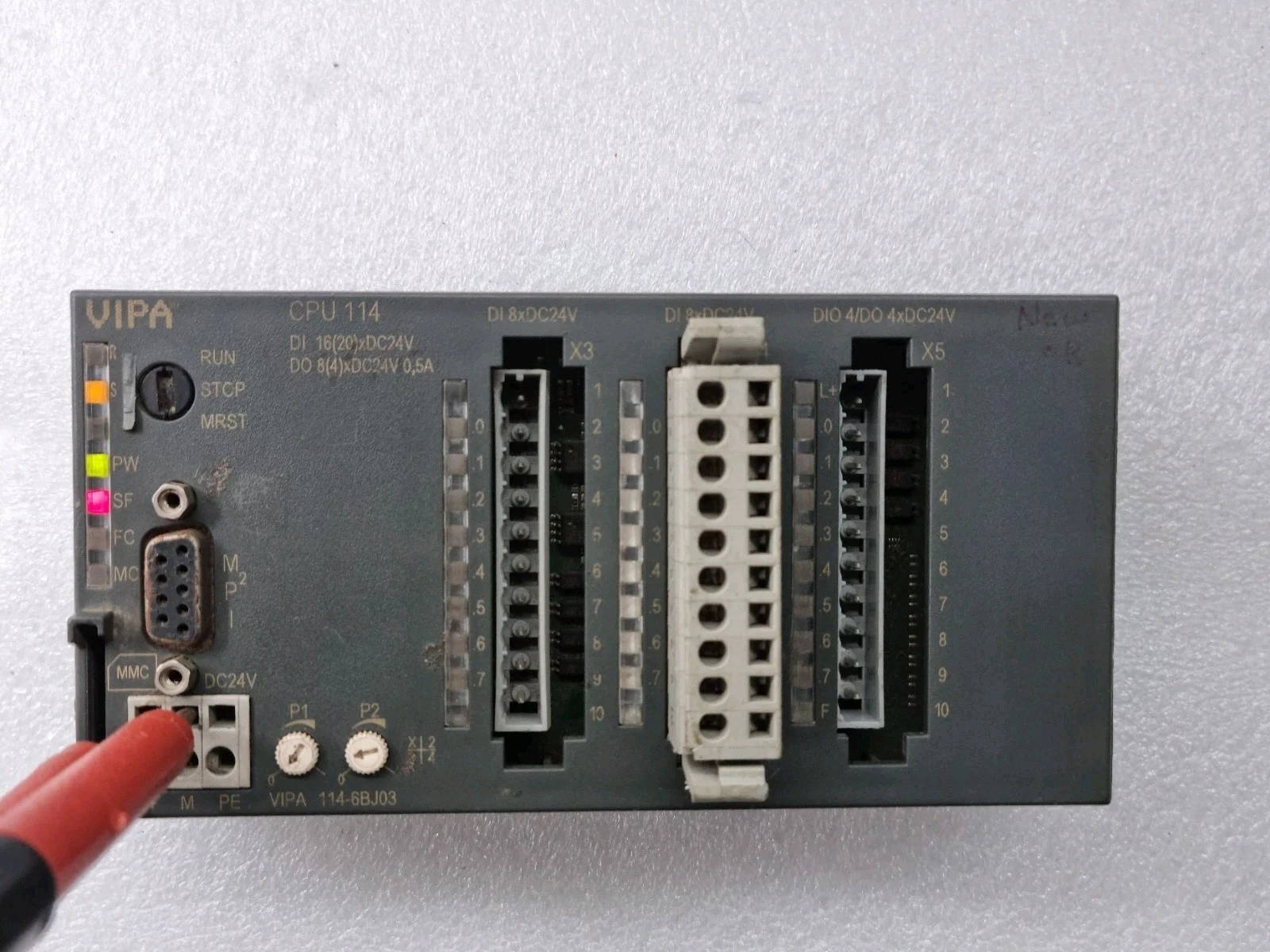 VIPA CPU114 114-6BJ03 Controller DI/DO 24VDC (ERROR) 114-6BJ03
